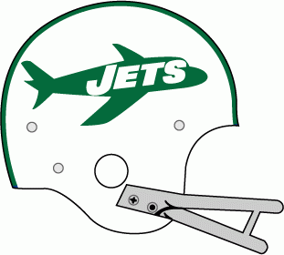 New York Jets 1963 Helmet Logo iron on paper